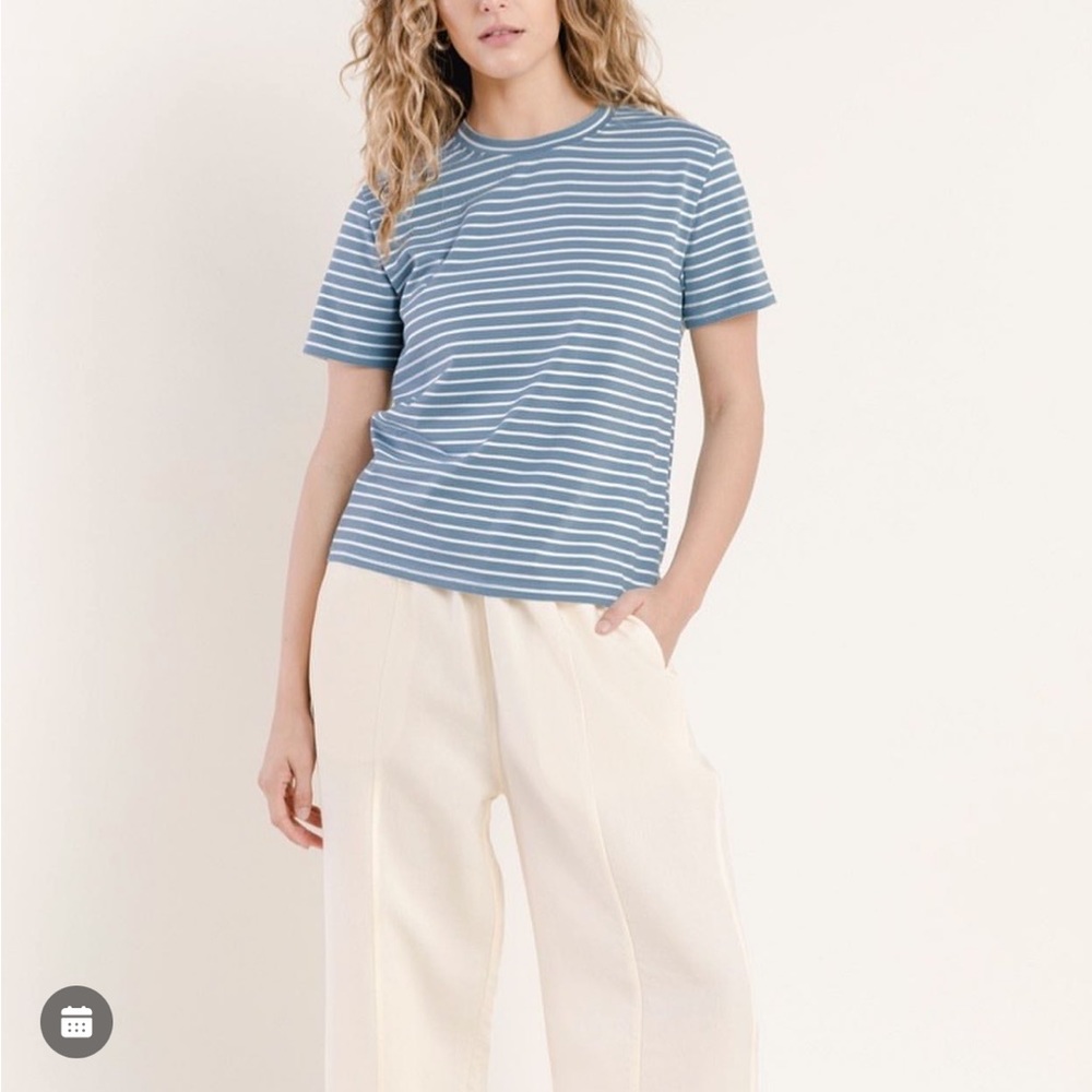 Tradlands Paloma Pants in White, Size Medium